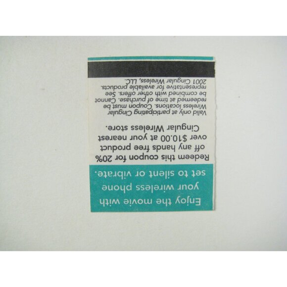 Palisades Center Terminator 3 Rise of Machines Ticket Stub Vintage July 21 2003 - Picture 3 of 3